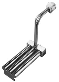 Process Technology (ProTech) Over-the-Side L-Shaped Immersion Heater, Metal Heater