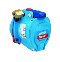 NEMA3R IP55 meltric 33-64043 DS60 Switch rated receptacle